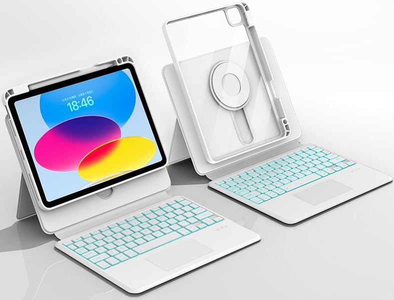 Amazon.co.jp: 360°回転 スライド 昇降式 ipad キーボード ケース iPad