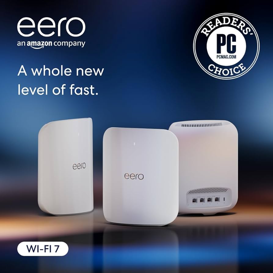 Amazon eero Max 7 mesh wifi router | 10 Gbps Ethernet