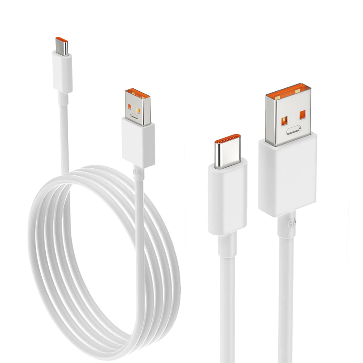 Amazon | Xiaomiケーブル充電器用6A 120W Hypercharge USB Type C 高速