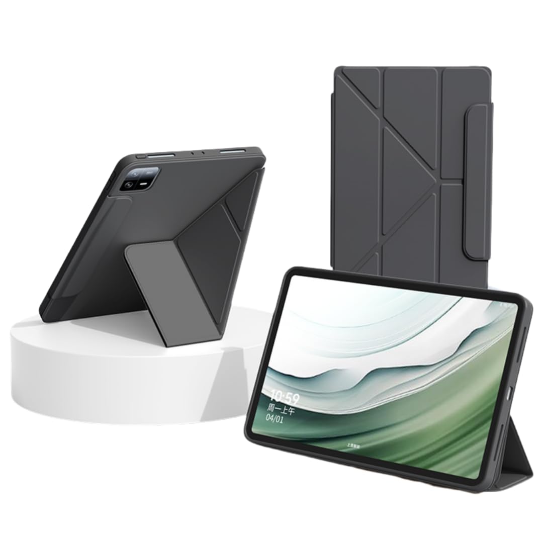 Amazon.co.jp: 縦置き For Xiaomi Pad 6 ケース ブック型 オート