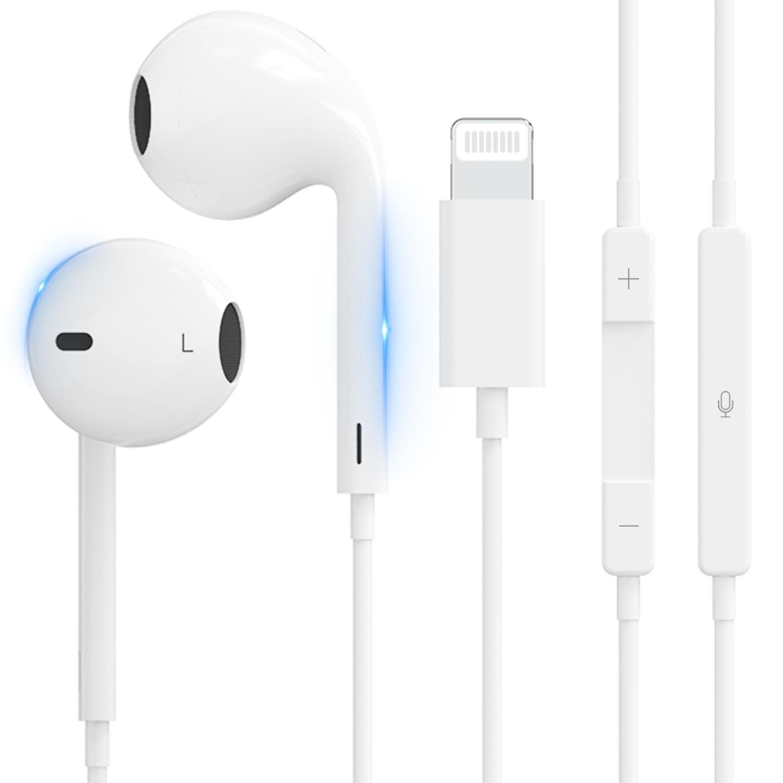 Amazon.co.jp: iPhone イヤホン【Apple MFi認証】イヤホン 有線 純正