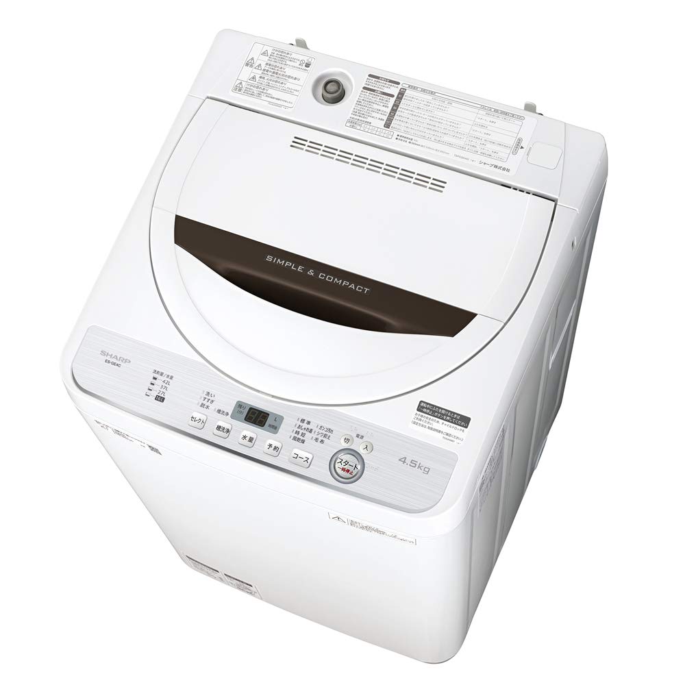 Amazon.co.jp: シャープ SHARP 全自動洗濯機 幅56.5cm(ボディ幅52.0cm