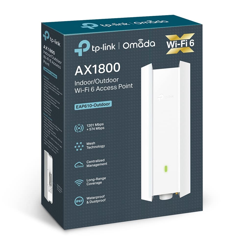 Amazon.com: AP TP-LINK OMADA EAP610-OUTDOOR : Electronics