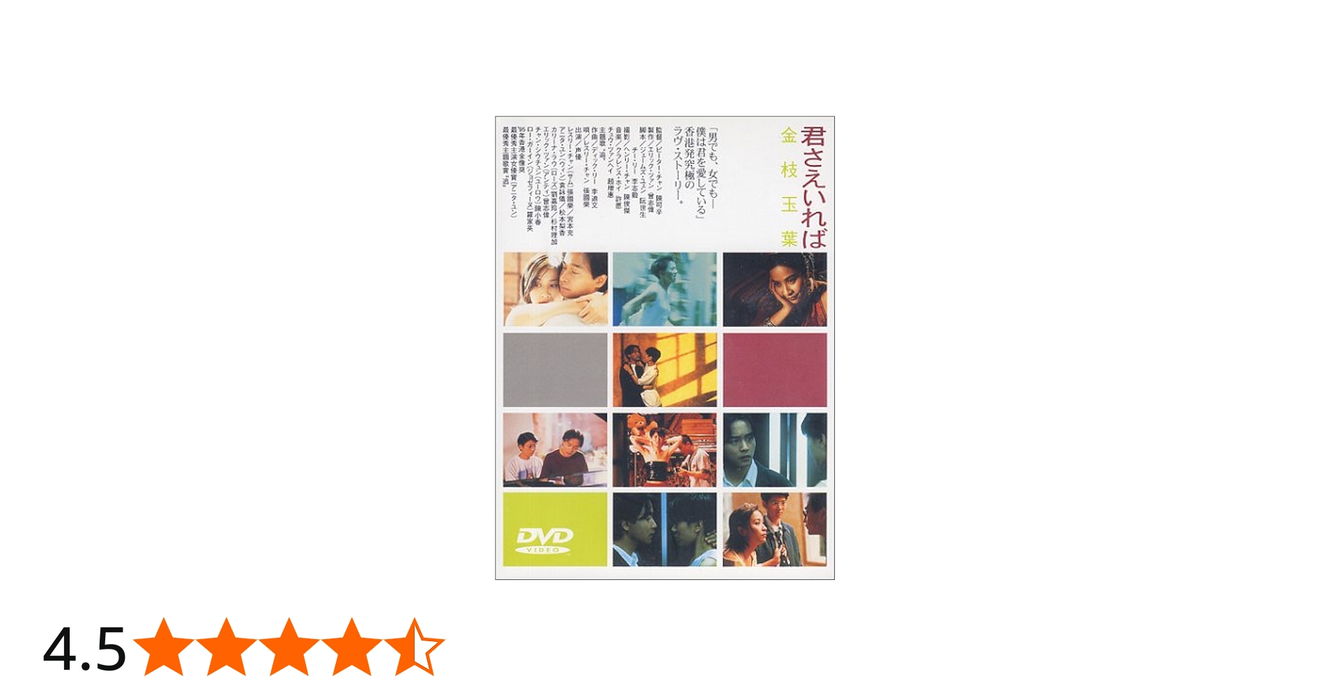 Amazon.co.jp: 君さえいれば 金枝玉葉 [DVD] : レスリー・チャン