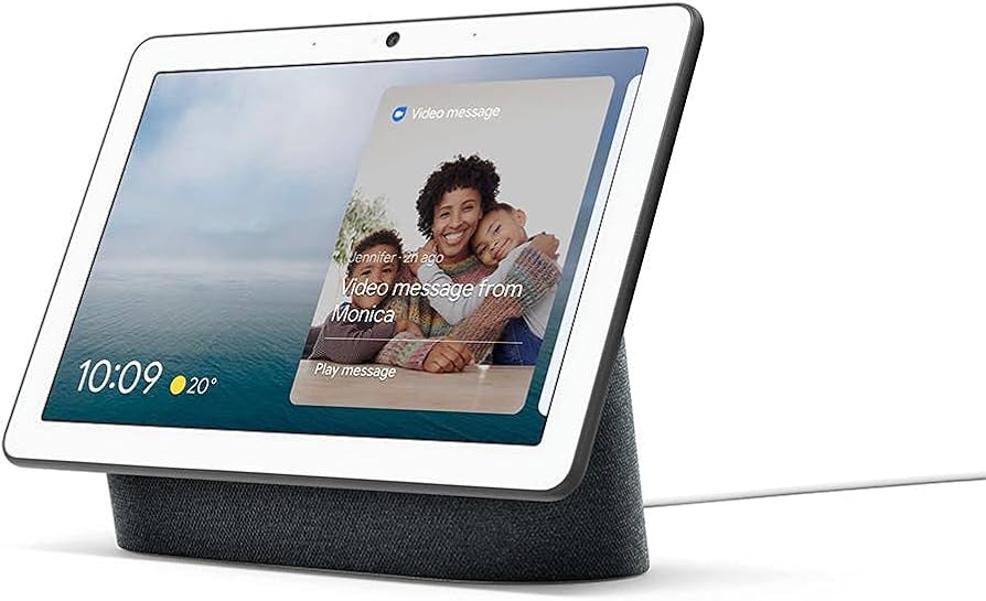 Google Nest Hub Max (Charcoal) - AU/NZ Model: Portable Bluetooth