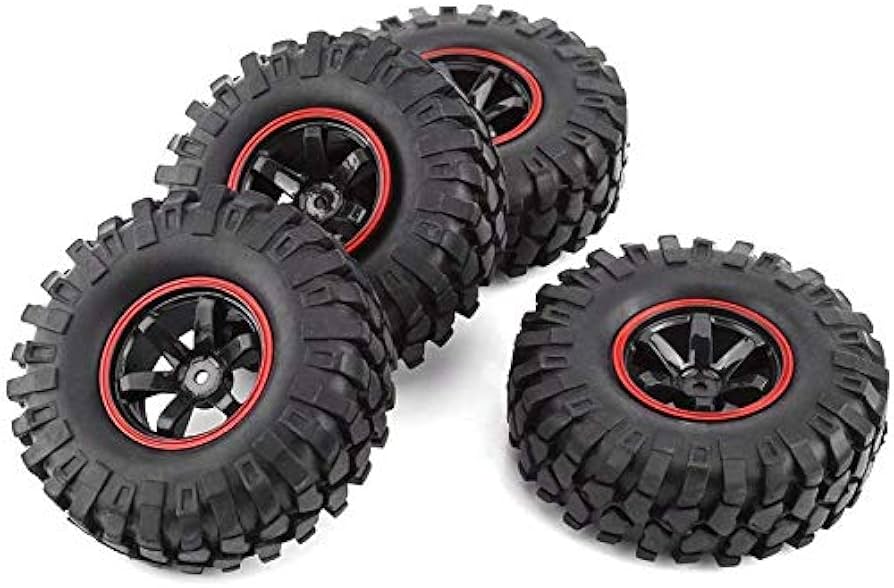 Amazon | Katigan 4ピース 1.9インチ 96mm 1/10スケールタイヤ