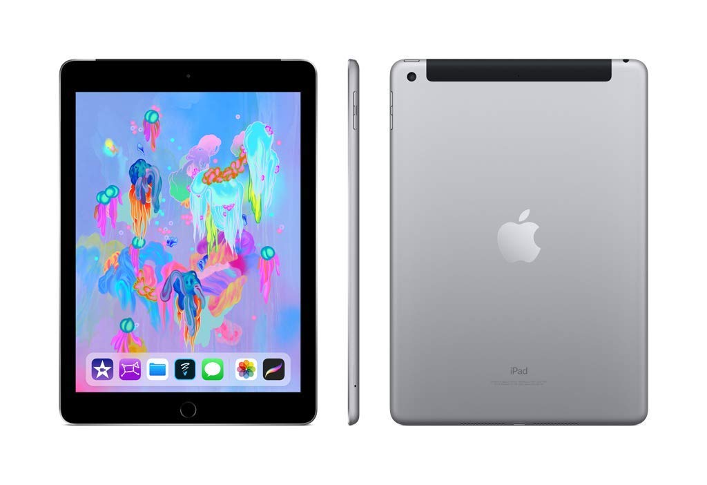 Amazon.com : Apple 2018 iPad (Wi-Fi + Cellular, 32GB) - Space Gray