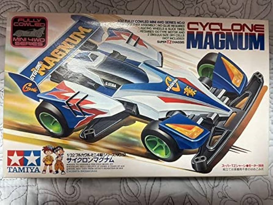 ミニ四駆 カレンダー 1996 1997 タミヤ サイクロンマグナム 美品