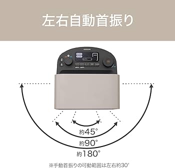 Amazon.co.jp: コイズミ 電気ファンヒーター ホット&クール 送風 温風