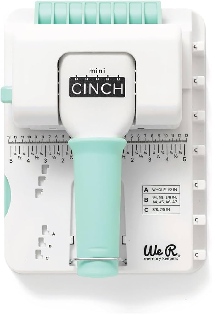 Amazon.com: We R Memory Keepers Mini Cinch Bookbinding Machine