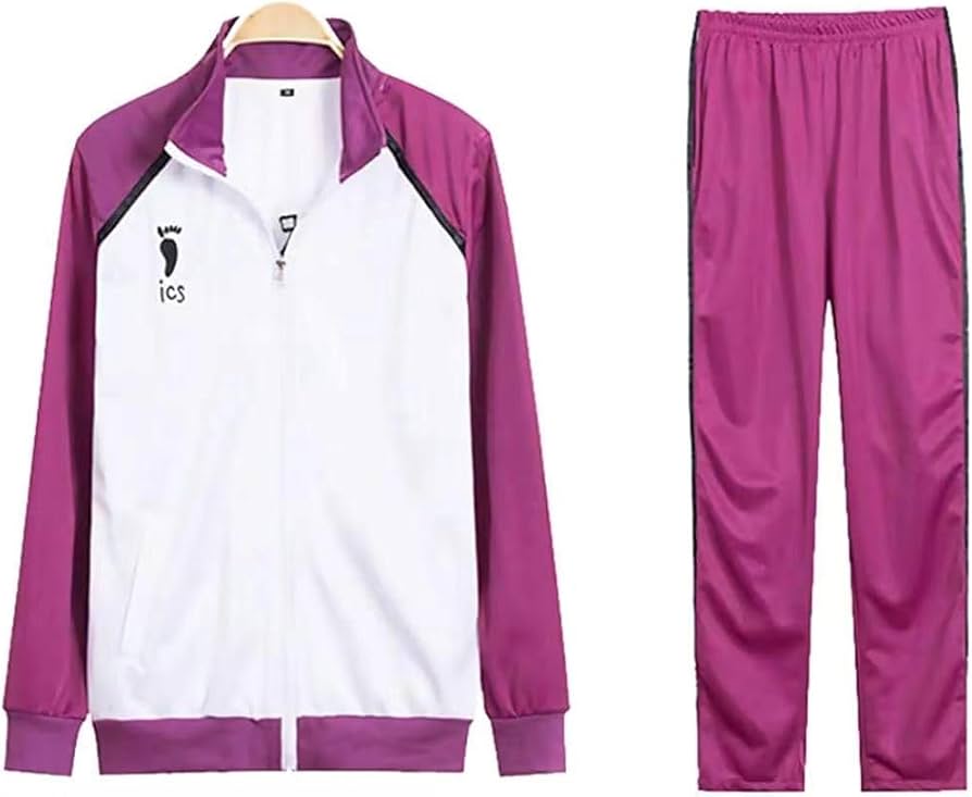 Amazon.co.jp: ハイキュー!! 白鳥沢学園高校ジャージ上下セット 白鳥沢