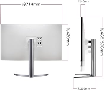 Amazon.co.jp: LG モニター ディスプレイ 32UQ750-W 31.5インチ/4K