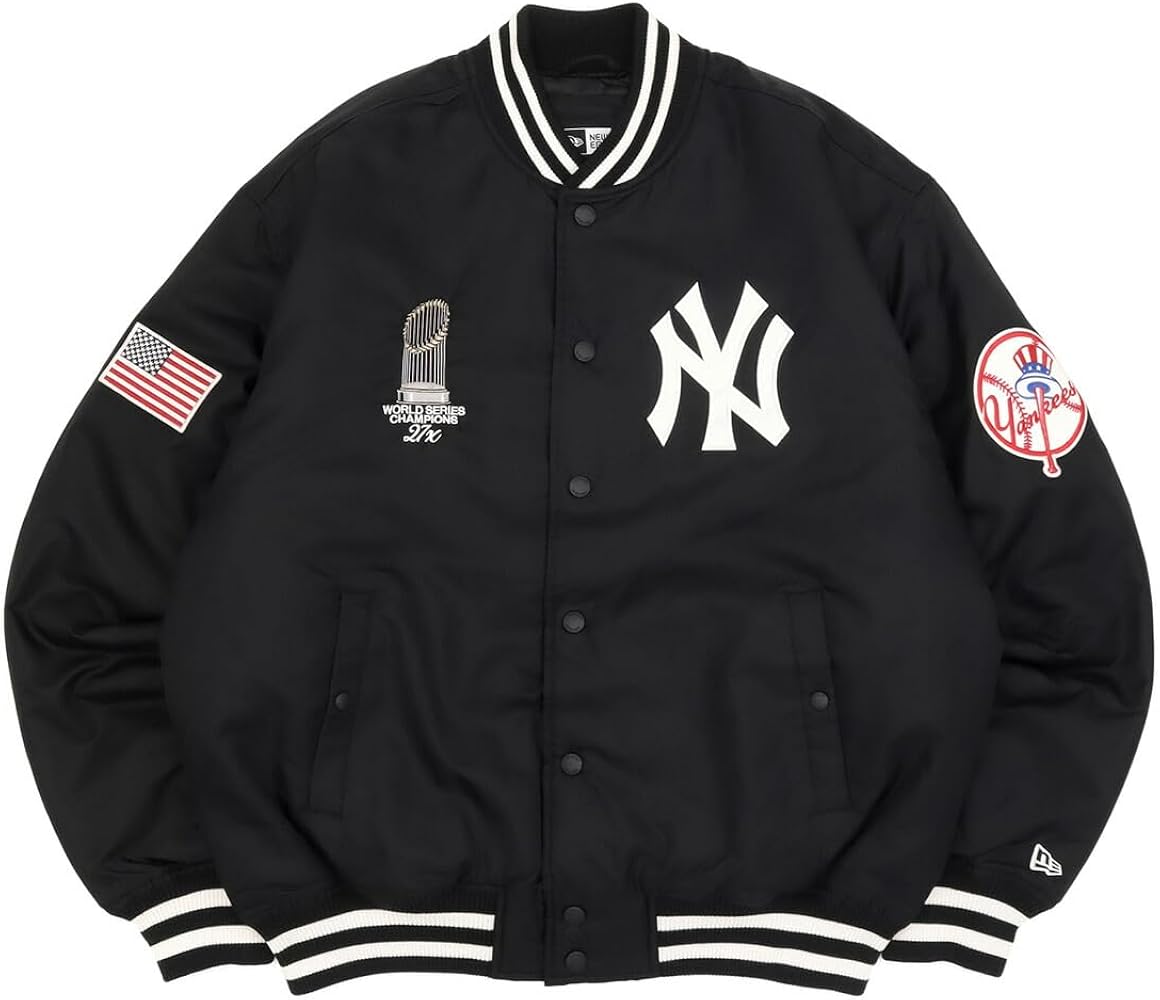 Amazon.co.jp: [ニューエラ] スタジャン ワールドシリーズ優勝記念 MLB