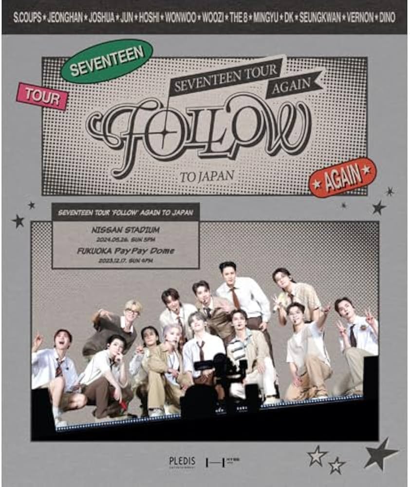 Amazon.co.jp | 【日本語字幕入り】SEVENTEEN TOUR 'FOLLOW' AGAIN TO