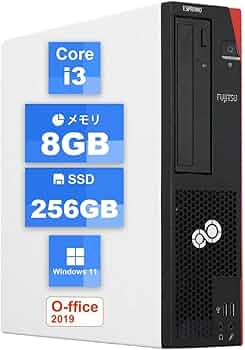 Amazon.co.jp: 【整備済み品】富士通デスクトップESPRIMO D588 第8世代