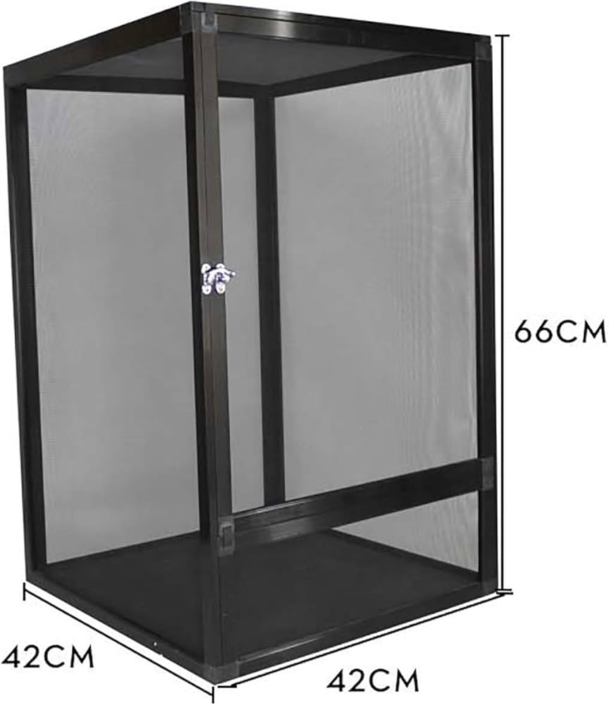 Amazon | 爬虫類 飼育ケージ 両生類 ケージ 爬虫類ケージ 飼育容器