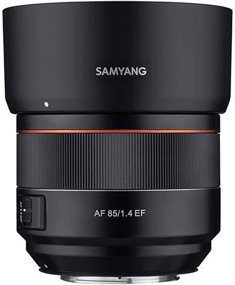 Amazon.co.jp: Samyang 85mm F1.4 オートフォーカス望遠レンズ Canon