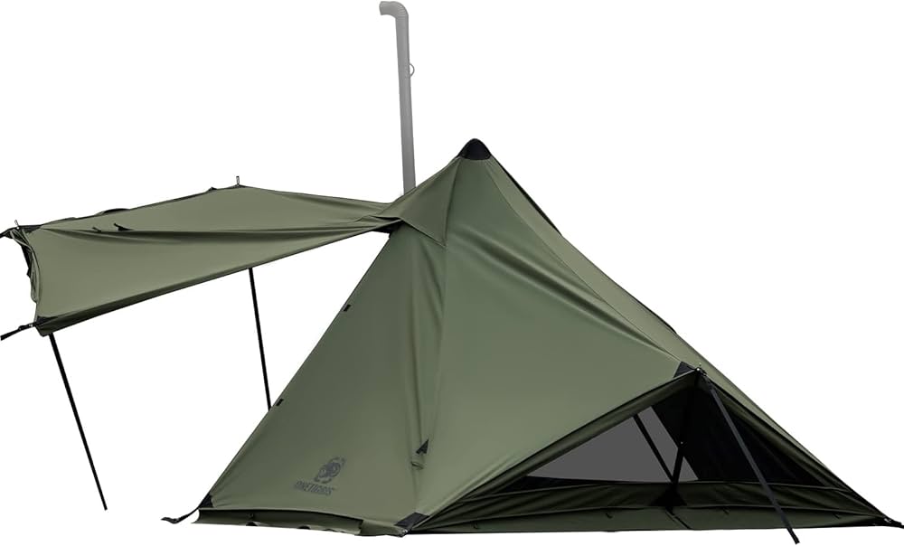 Amazon.co.jp: OneTigris CONIFER テント ソロテント 軍幕テント ポリ