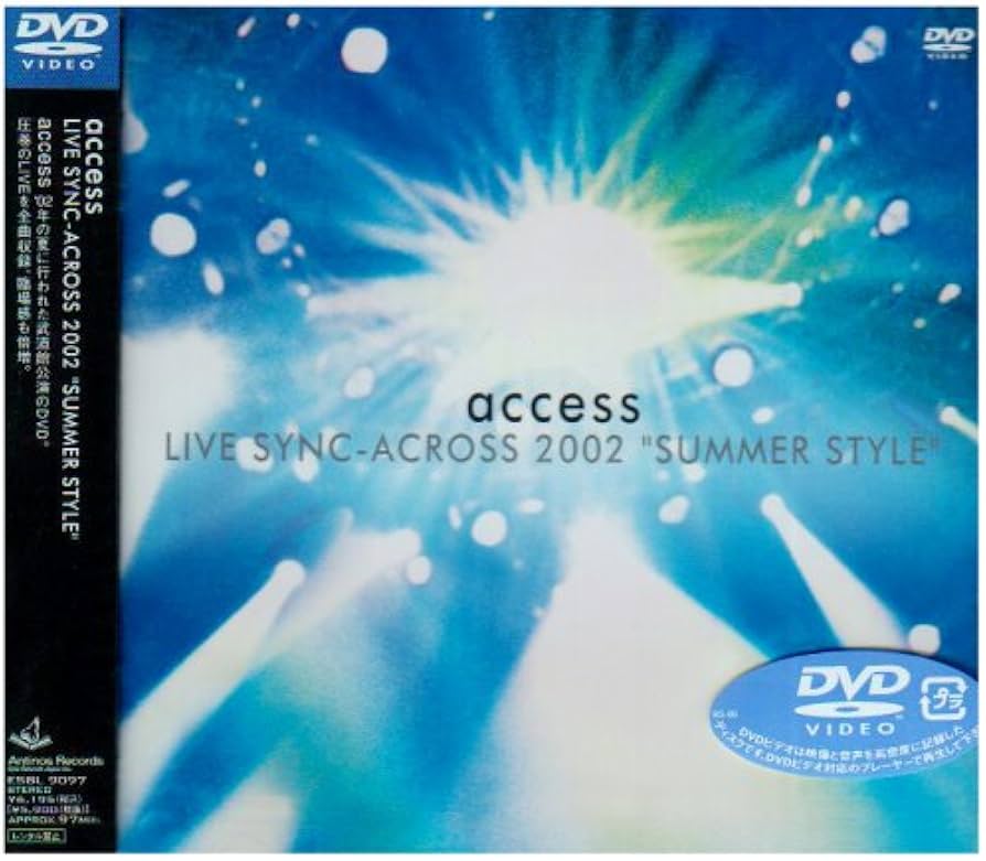 Amazon.co.jp: access LIVE SYNC-ACROSS 2002“SUMMER STYLE”LIVE at