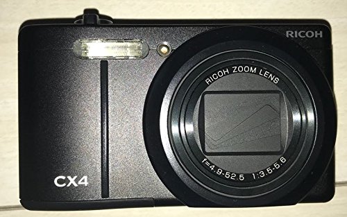 Amazon | RICOH デジタルカメラ CX4 ブラック CX4BK 1000万画素裏面