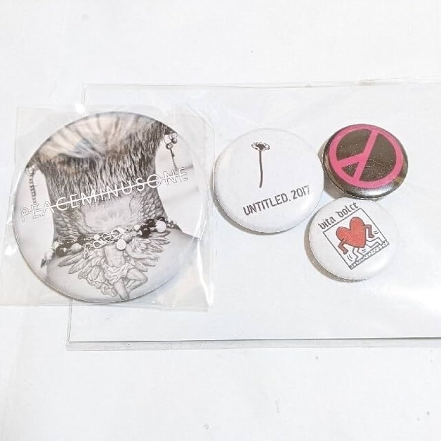 Amazon | G-DRAGON 缶バッジ 4 個セット PEACEMINUSONE ジヨン