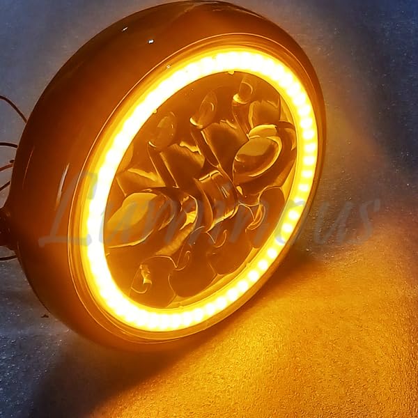 Amazon | LED ヘッドライト イカリング エンジェルリング デイライト