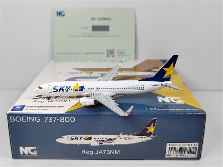 Amazon.co.jp: NG Models 1:400 完成品 SKYMARK AIRLINES for BOEING