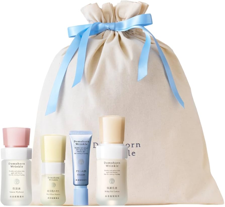 Amazon.co.jp: 【ギフト】 ドモホルンリンクル 基本4点ハーフセット 約