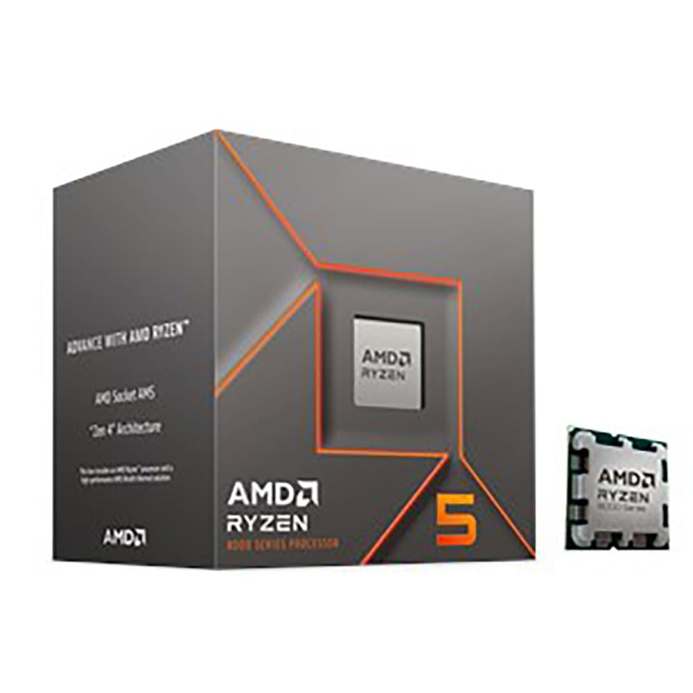 Amazon | AMD Ryzen 5 8400F, with Wraith Stealth Cooler AM5 4.2GHz