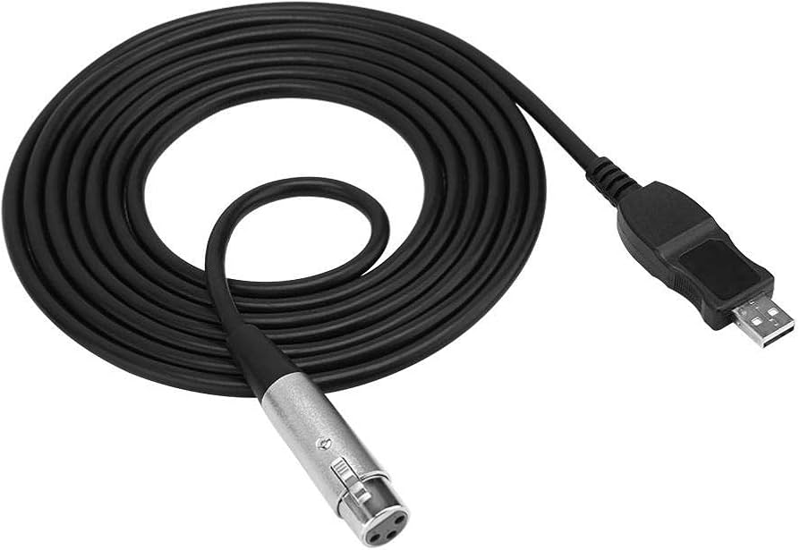 Amazon | マイクUSBケーブル USB-XLR オーディオインターフェース