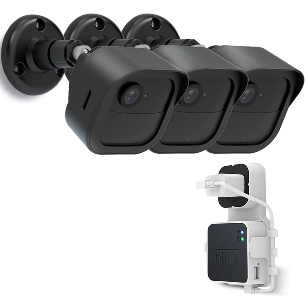 Amazon | Blink Outdoor 4カメラウォールマウント、3パック、(ブリンク