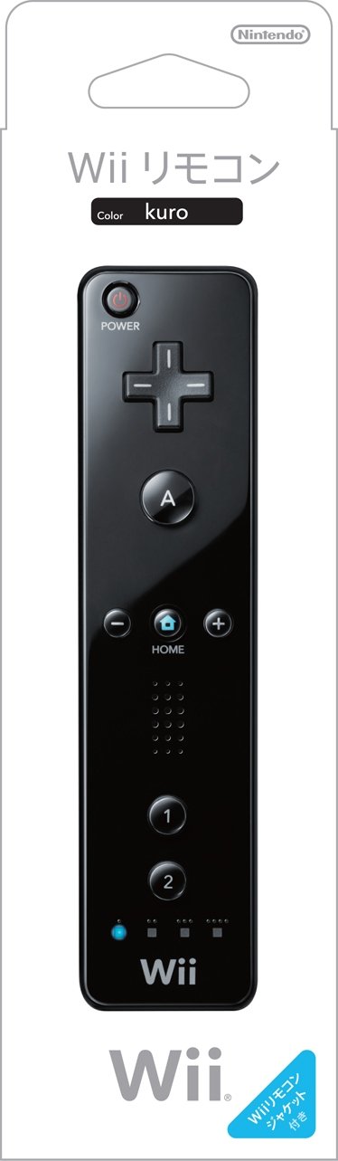 Amazon.com: Wii Remote - Black (Japanese Version) : Video Games