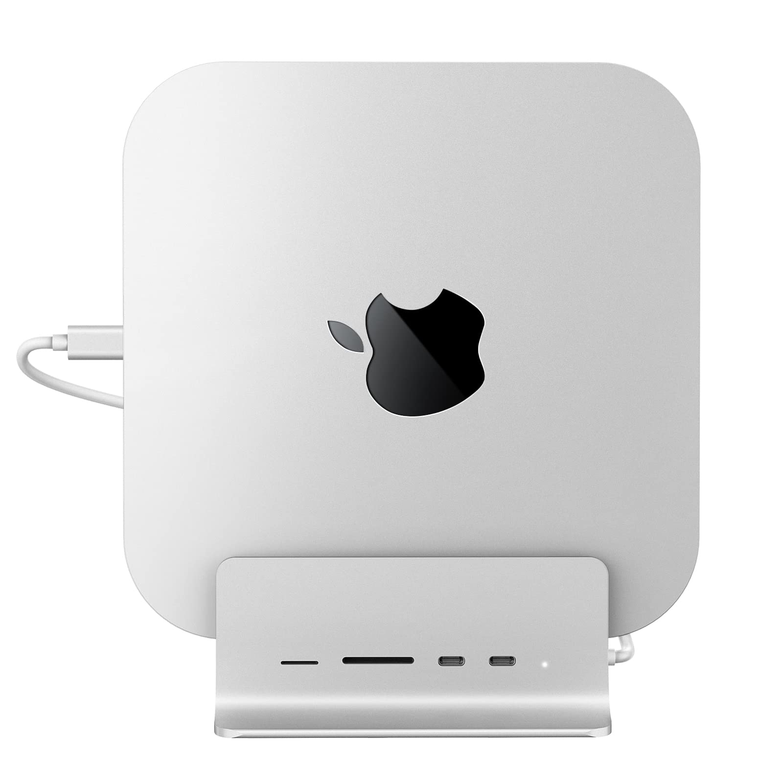 Minisopuru USB C Hub for Mac Mini - 5 in 1 Dock & Stand With M.2