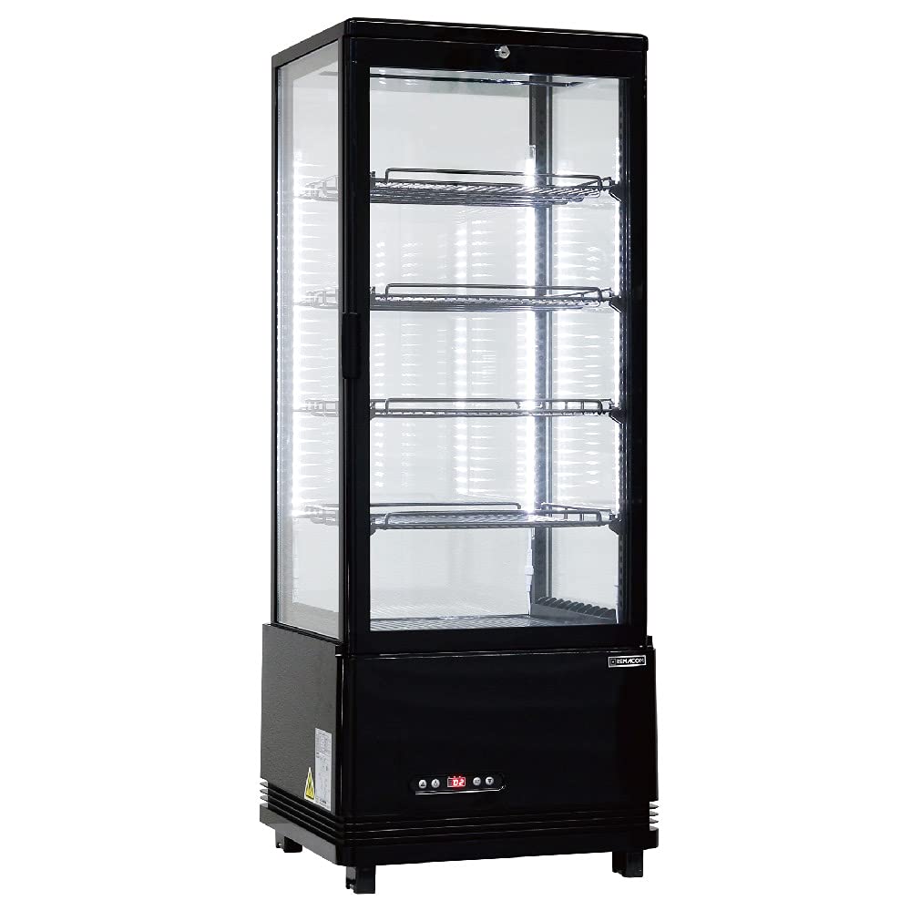 Amazon | レマコム 4面ガラス冷蔵ショーケース フォーシーズンシリーズ