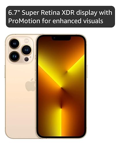 Amazon.com: Apple iPhone 13 Pro Max, 128GB, Gold for AT&T (Renewed
