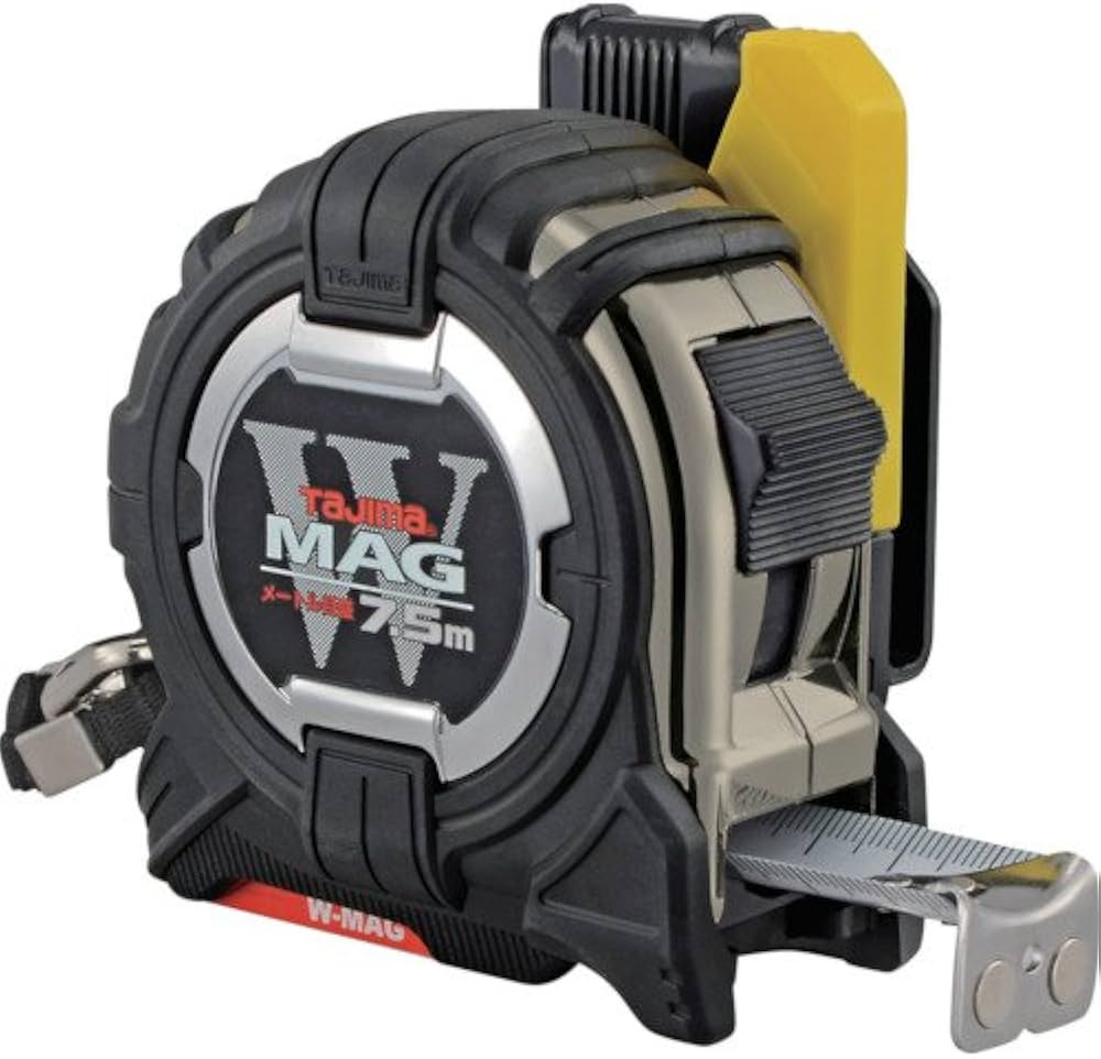 Amazon.co.jp: タジマ(Tajima) コンベックス 7.5m×25mm セフG3ゴールド