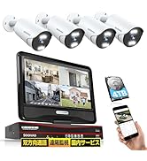 Amazon.co.jp: 【500万画素・ダブルアンテナ信号強化・360°監視・日本