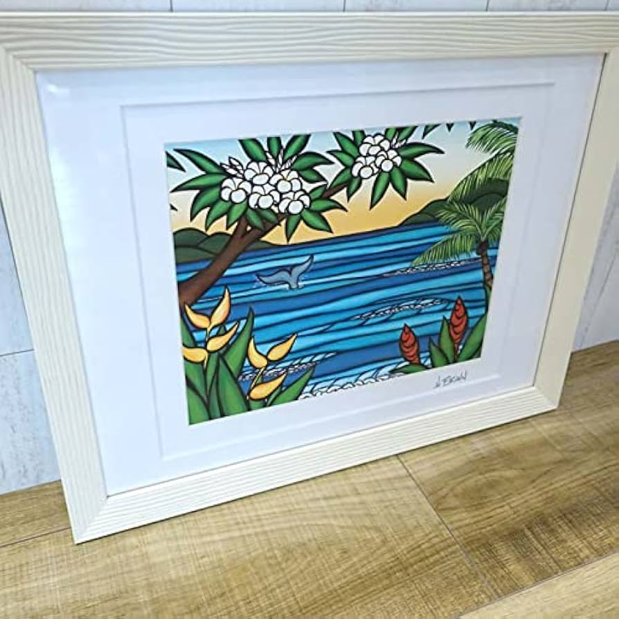 ちぃちゃん ヘザーブラウン パイン65ターコイズスクエアレモンM 額縁