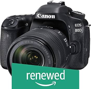 Amazon.com : Canon EOS 80D Digital SLR Kit with EF-S 18-135mm f