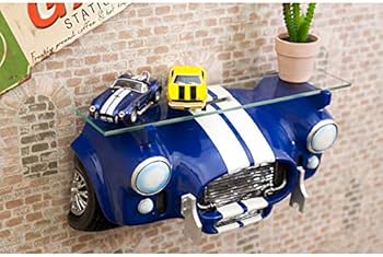 Amazon｜シボレー カー ウォールシェルフ ブルー （GK060