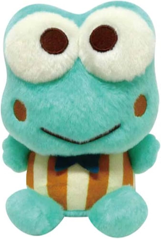 平成レトロ】けろけろけろっぴ ぬいぐるみ おすわりポーズぬいぐるみ