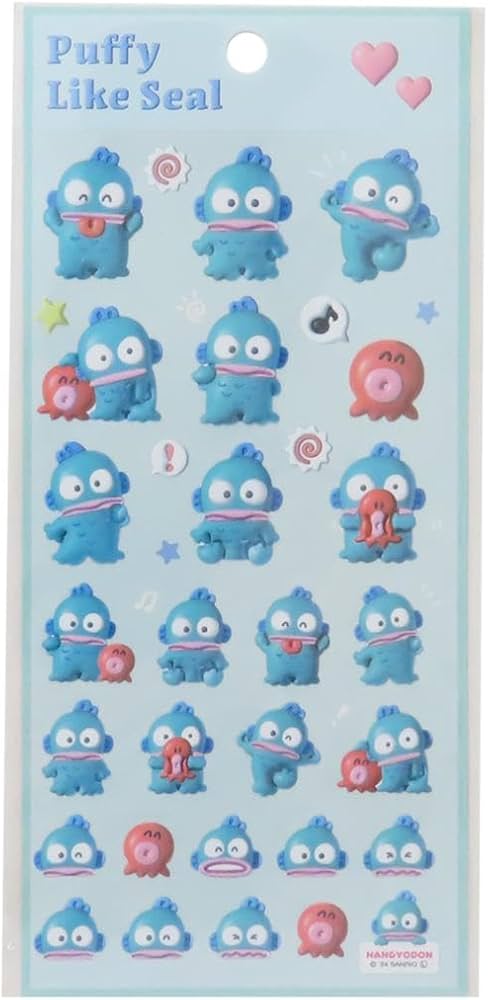 Amazon.co.jp: ハンギョドン[キャラクターシール]パフィーライクシール