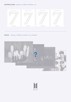 Amazon.com: Bighit Ent BTS Bangtan Boys - MAP of The Soul : 7 [1+2