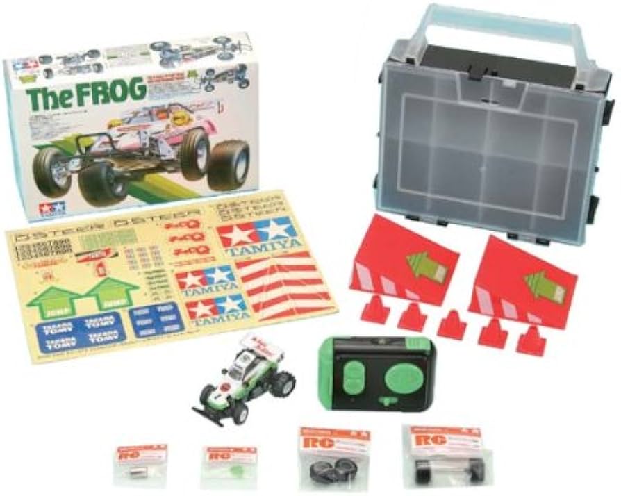 TAKARA TOMY & TAMIYA Q-STEER MICRO BUGGY THE FROG CUSTOM TOOL BOX