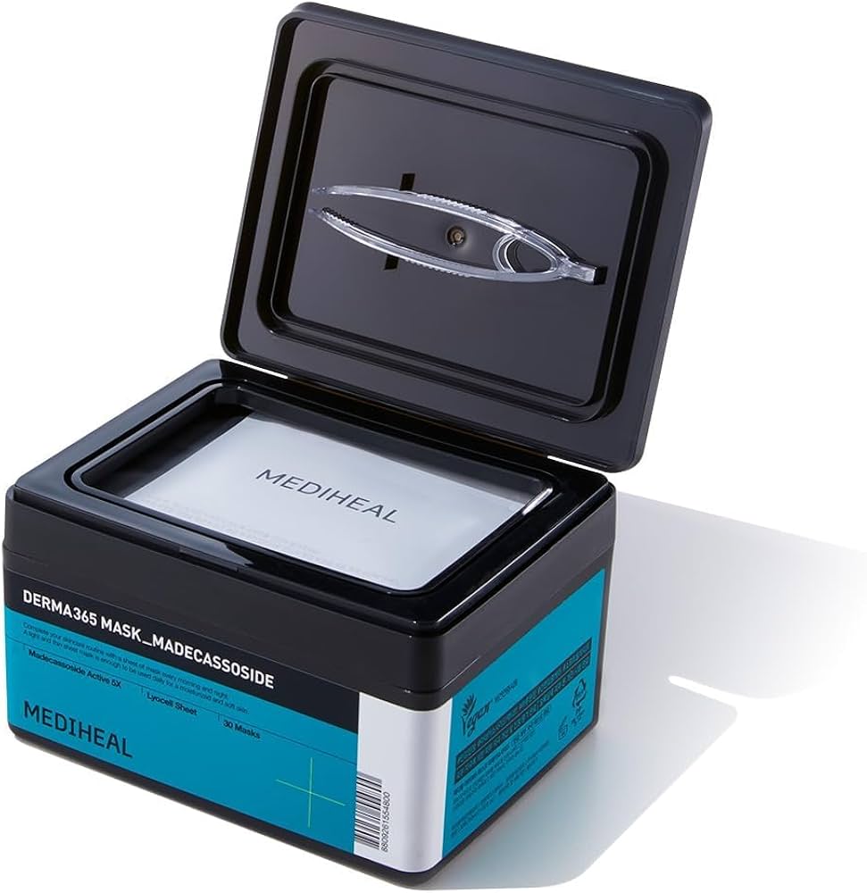 Amazon.com : Mediheal Derma 365 Madecassoside Mask (30 Masks