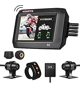 Amazon.co.jp: VSYSTO バイク用ドライブレコーダー 前後カメラ 防水