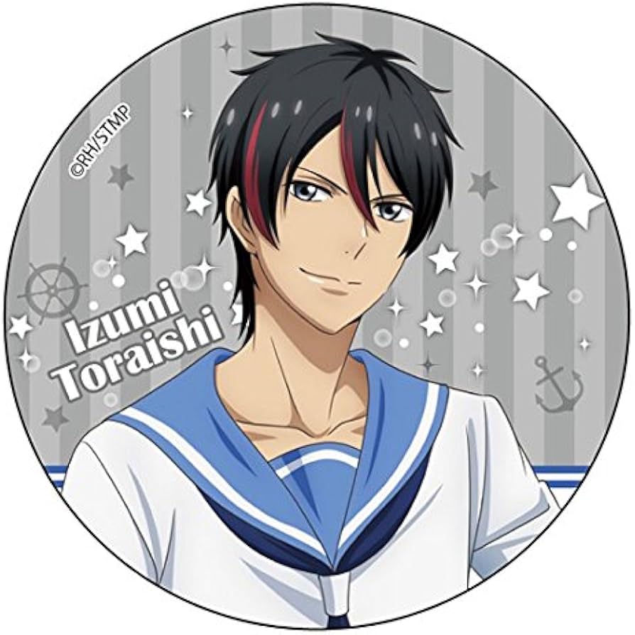 Amazon.co.jp: スタミュ 虎石和泉 水兵ver カンバッジ : おもちゃ