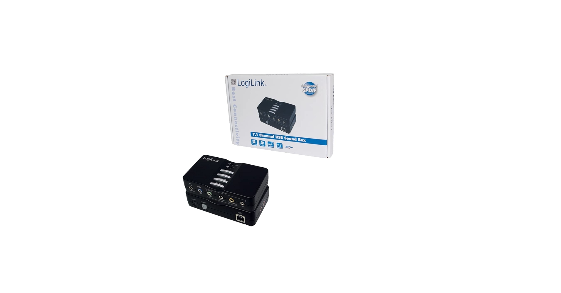 Amazon.com: Logilink USB 2.0 7.1 Channel Sound Box : Electronics