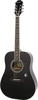 Amazon | EPIPHONE/Songmaker DR-100 EB (Ebony) エピフォン フォーク