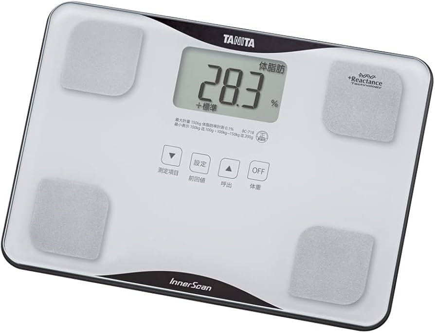 Amazon | タニタ 体組成計インナースキャン BC-718-WH(ホワイト